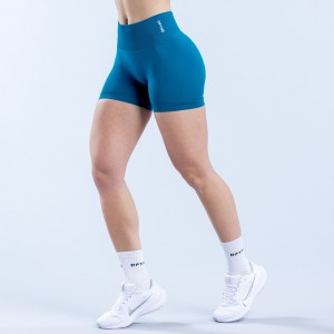 Shorts DFYNE Defy 4.5" Mujer Azules | 6749-HXKSG