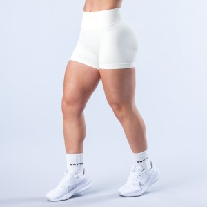 Shorts DFYNE Impact 4.5" Mujer Blancos | 3810-HDRFQ