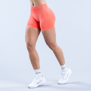 Shorts DFYNE Impact 4.5" Mujer Coral | 1082-OBIAS