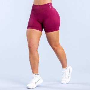 Shorts DFYNE Impact 4.5" Mujer Fucsia | 7249-HRJFY