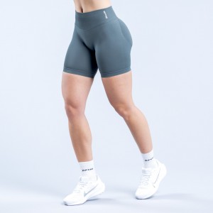 Shorts DFYNE Impact 6.5" Mujer Grises | 6390-CAFUS