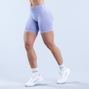 Shorts DFYNE Impact 6.5" Mujer Morados | 4905-BLERZ