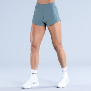 Shorts DFYNE Origin Training Mujer Verde Oliva | 6538-VZPNK