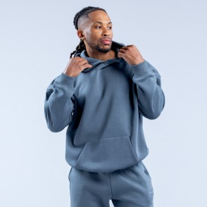 Sudadera con Capucha DFYNE Recharge Graphic Hombre Grises | 6974-SKAYT