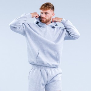 Sudadera con Capucha DFYNE Recharge Graphic Hombre Grises | 0385-MXWYK