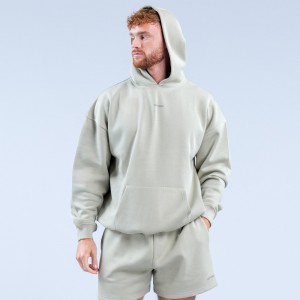 Sudadera con Capucha DFYNE Recharge Hombre Grises | 6234-JPYDS