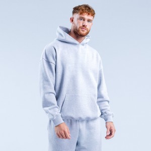 Sudadera con Capucha DFYNE Recharge Hombre Grises | 9837-DWIXF