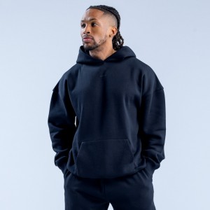 Sudadera con Capucha DFYNE Recharge Hombre Negros | 4596-NSORB