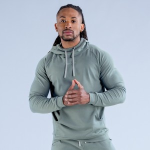 Sudadera con Capucha DFYNE Stealth Midweight Hombre Verde Oliva | 3612-ELSVH