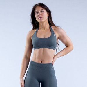 Sujetador Deportivo DFYNE Impact Mujer Grises | 5298-IHKWA