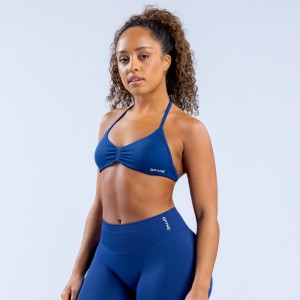 Sujetador Deportivo DFYNE Impact Strappy Mujer Azules | 0452-TRCOW
