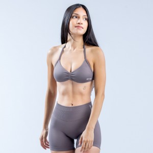 Sujetador Deportivo DFYNE Impact Strappy Mujer Morados | 3289-QZOPW