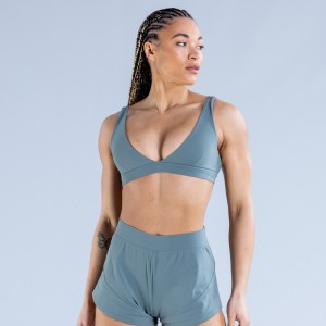 Sujetador Deportivo DFYNE Origin Minimal Mujer Verde Oliva | 8536-MIKZG