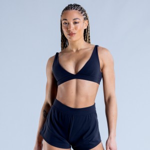 Sujetador Deportivo DFYNE Origin Minimal Mujer Negros | 0265-RKZQI