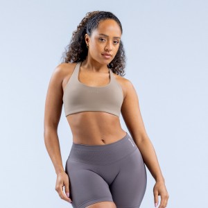 Sujetador Deportivo DFYNE Origin Racer Back Mujer Kaki | 0489-UOAEJ