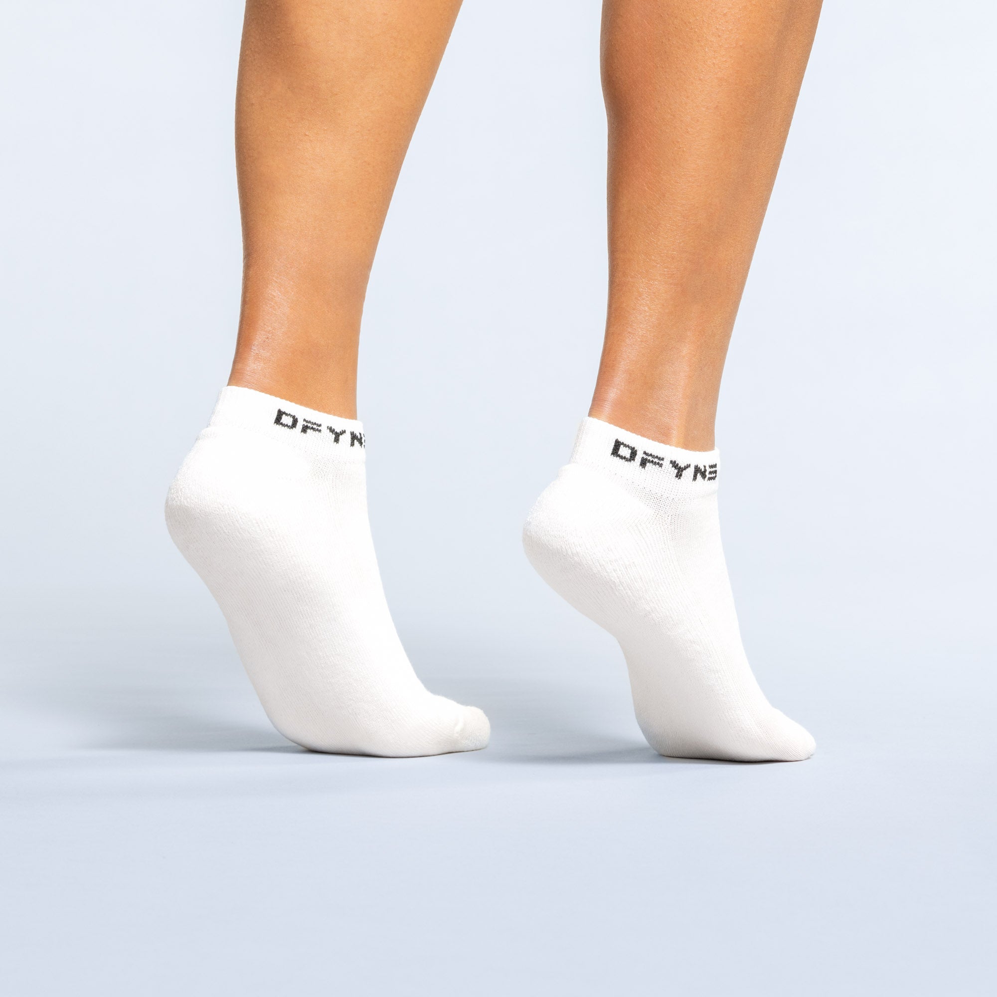 Calcetines DFYNE Revive Ankle Mujer Blancos Negros | 1503-CKIWV