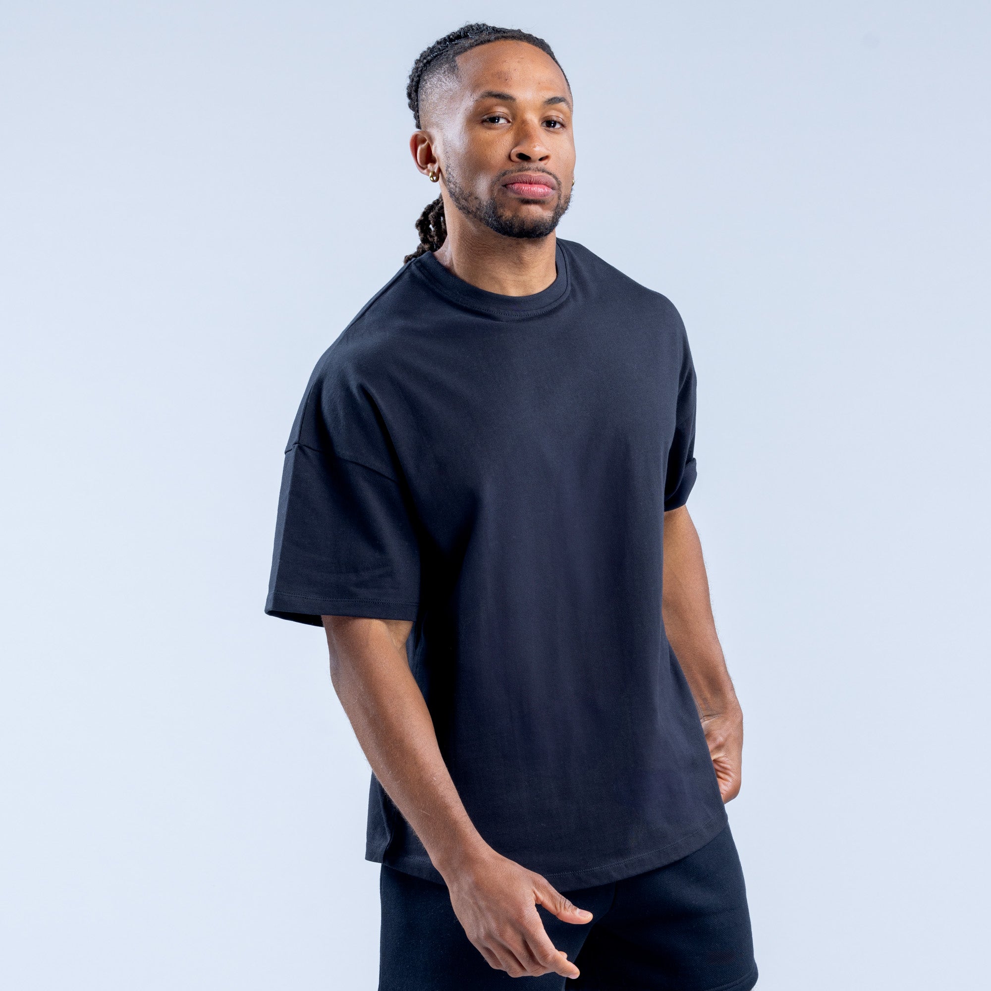 Camiseta DFYNE Recharge Graphic Hombre Negros | 9843-SDVMB