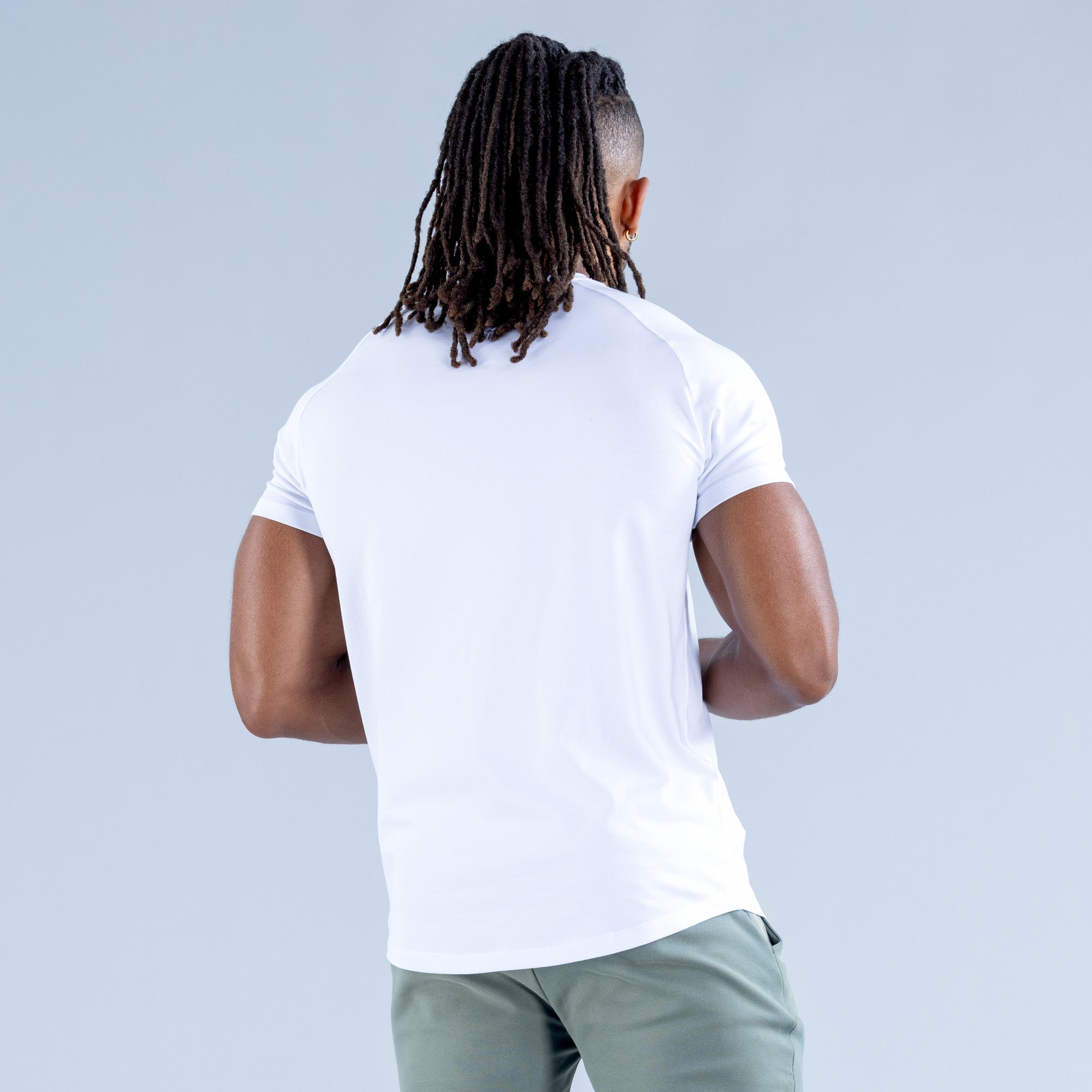 Camiseta DFYNE Stealth Hombre Blancos | 3184-VKJIN
