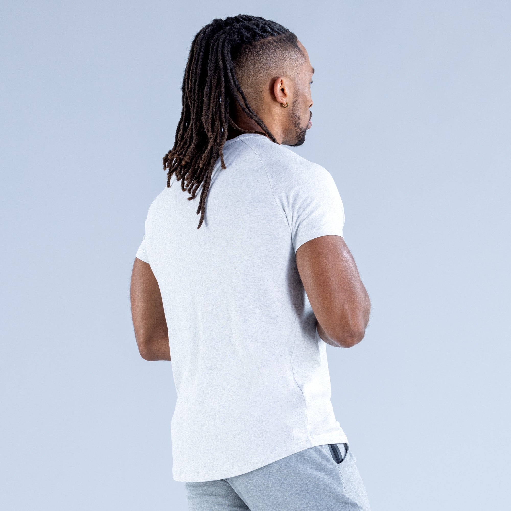 Camiseta DFYNE Stealth Hombre Grises | 6302-SMFCT