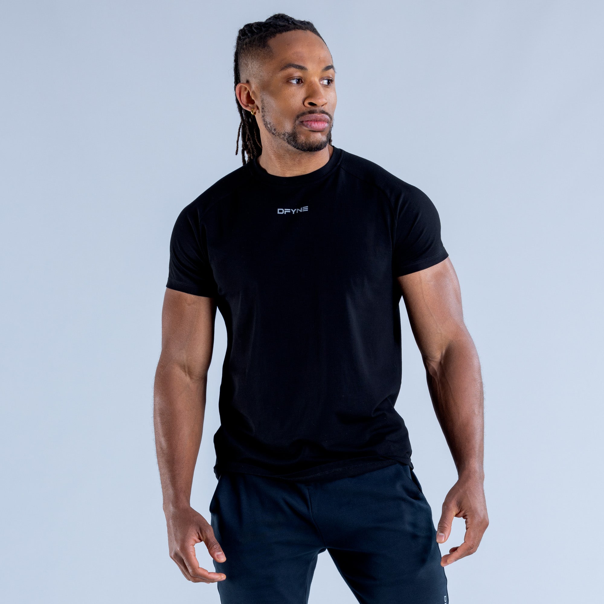 Camiseta DFYNE Stealth Hombre Negros | 2508-CGKFB