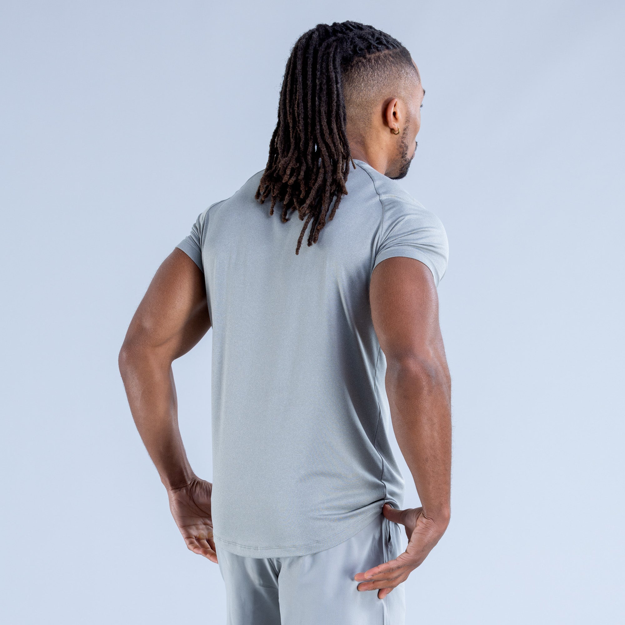 Camiseta DFYNE Stealth Training Hombre Grises | 0871-IQARX