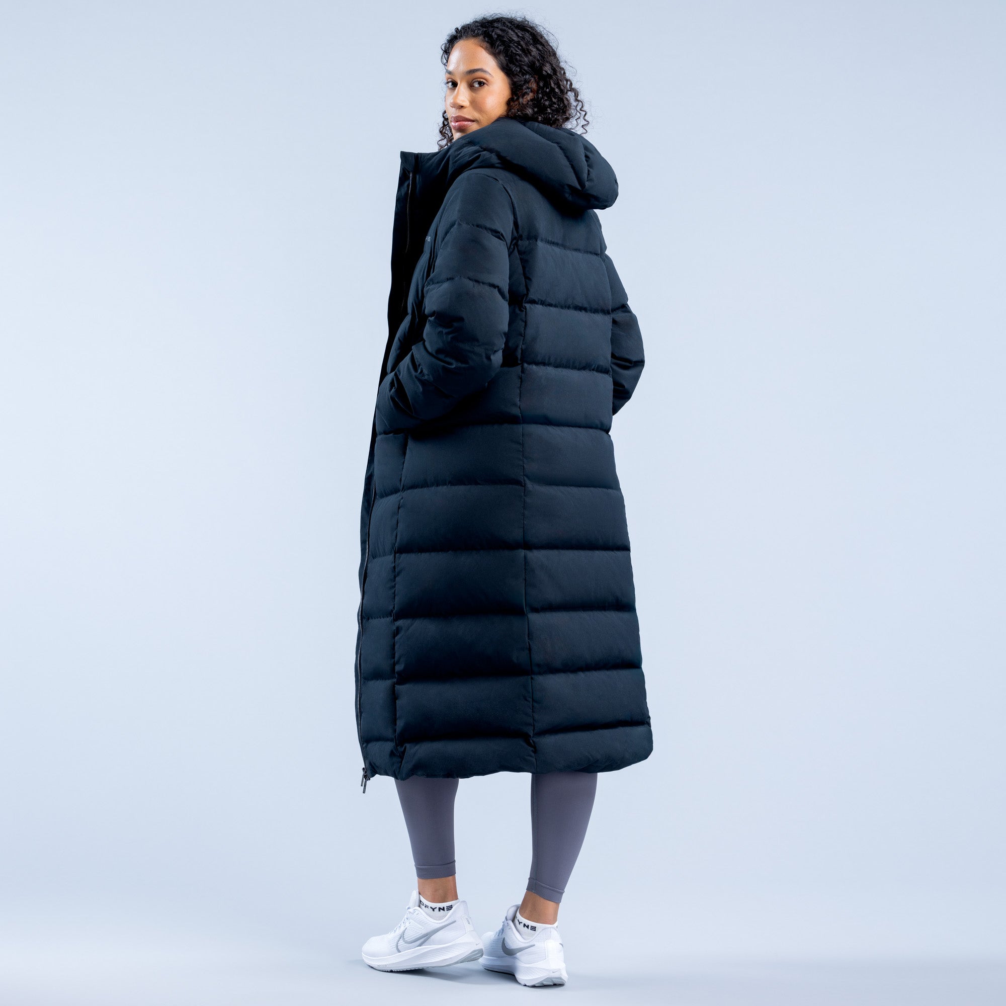 Chamarras DFYNE Revive Long Down Mujer Negros | 1273-HQXRD
