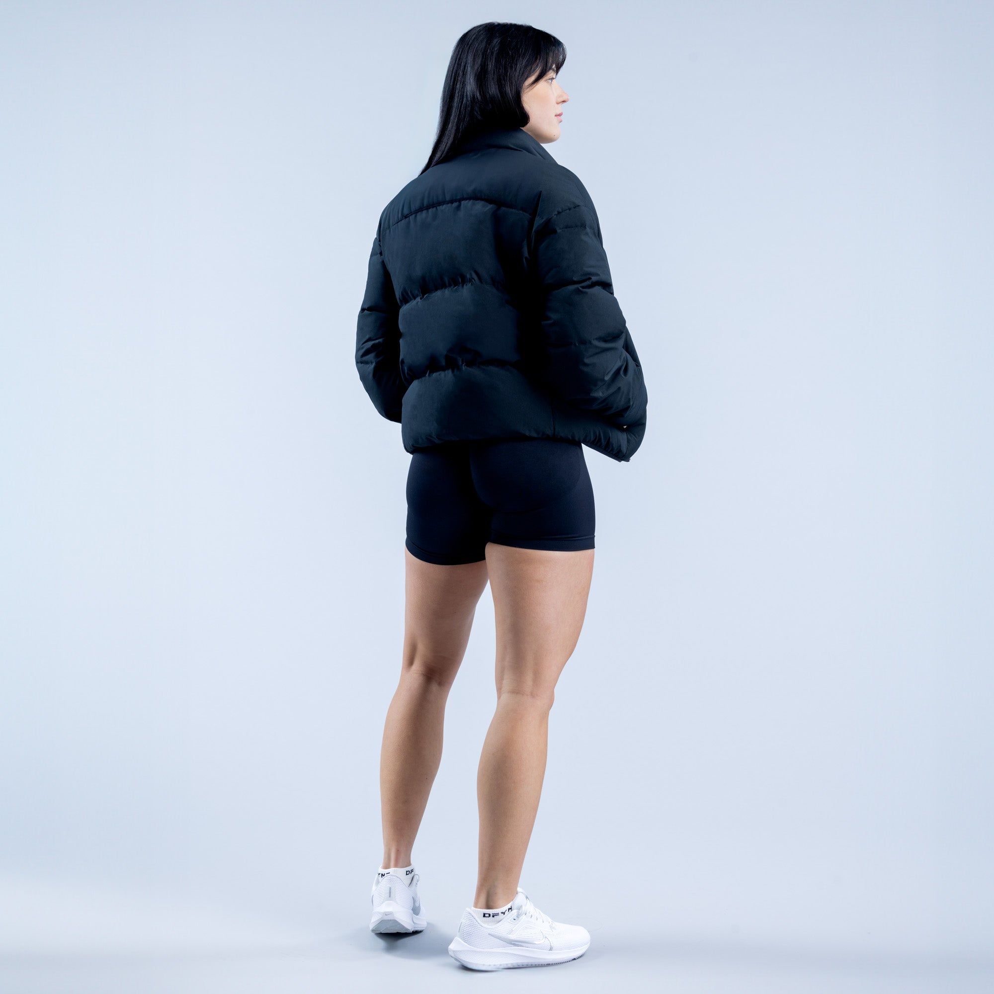 Chamarras DFYNE Revive Short Down Mujer Negros | 1087-MREKX