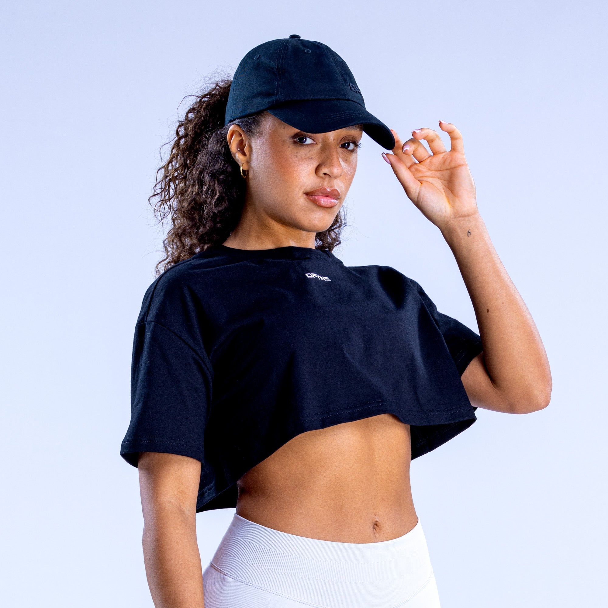 Gorra DFYNE Mujer Negros | 5263-HMKCV