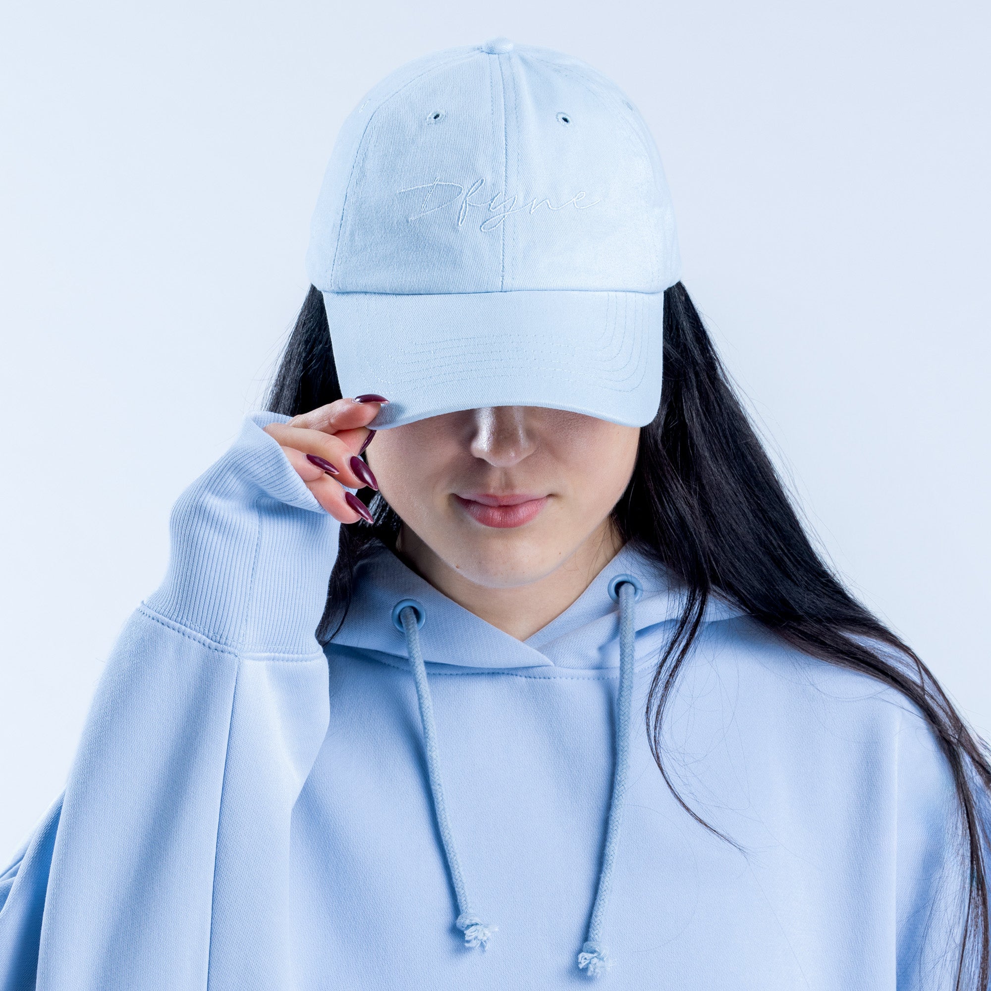 Gorra DFYNE Script Mujer Azules | 5431-KNHYM