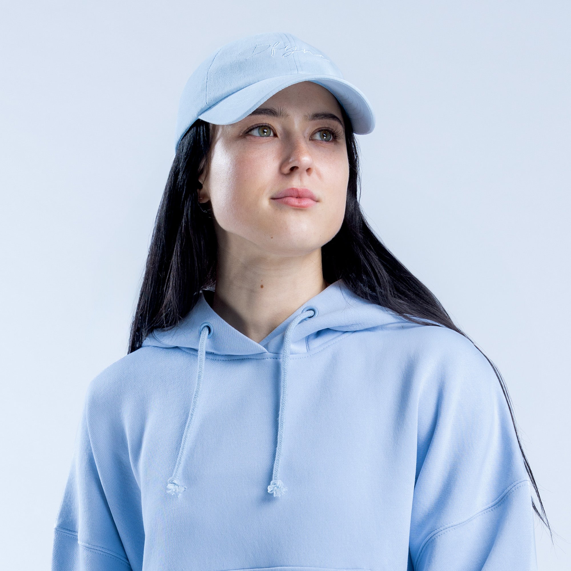Gorra DFYNE Script Mujer Azules | 5431-KNHYM