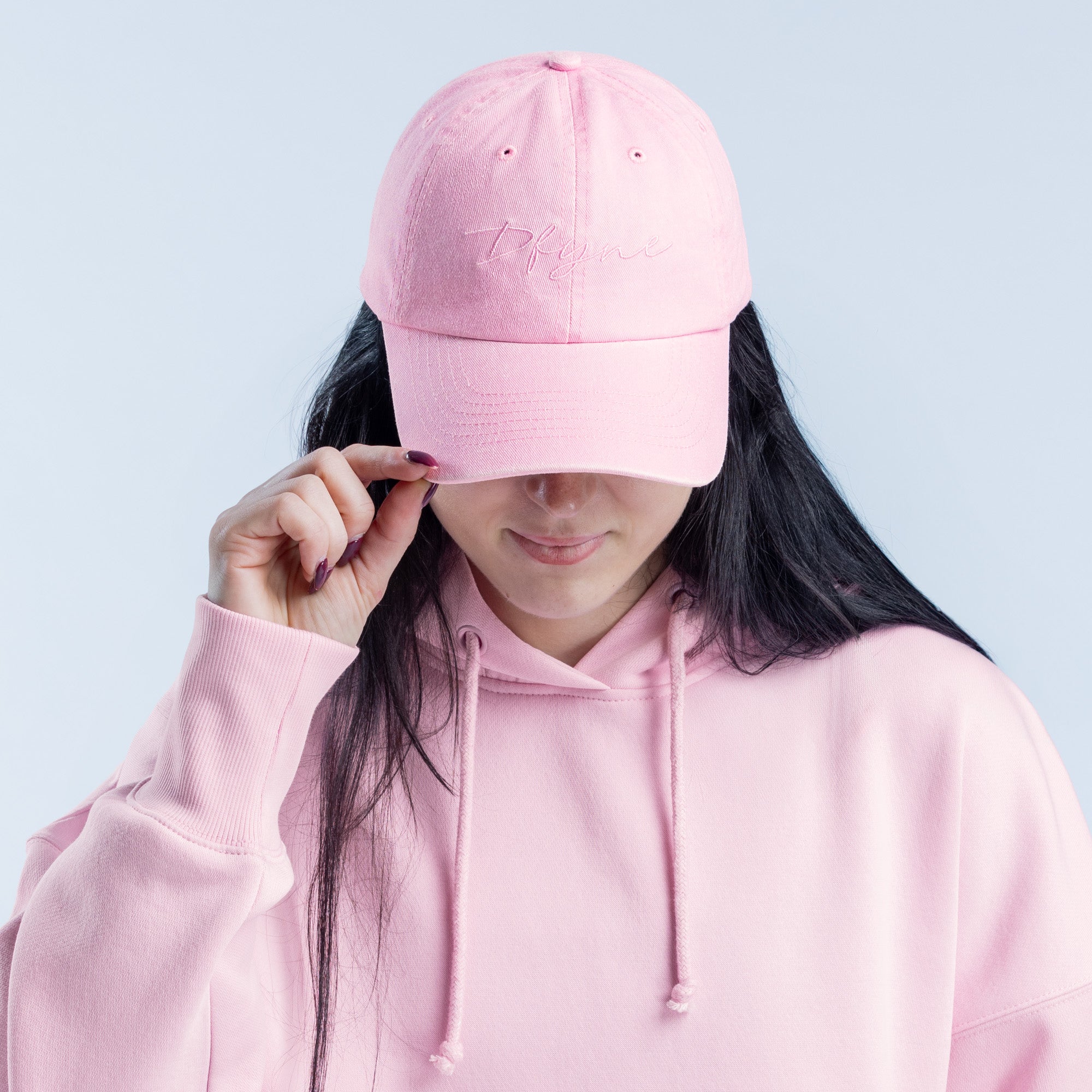 Gorra DFYNE Script Mujer Rosas Claro Rosas | 7894-HKVRY