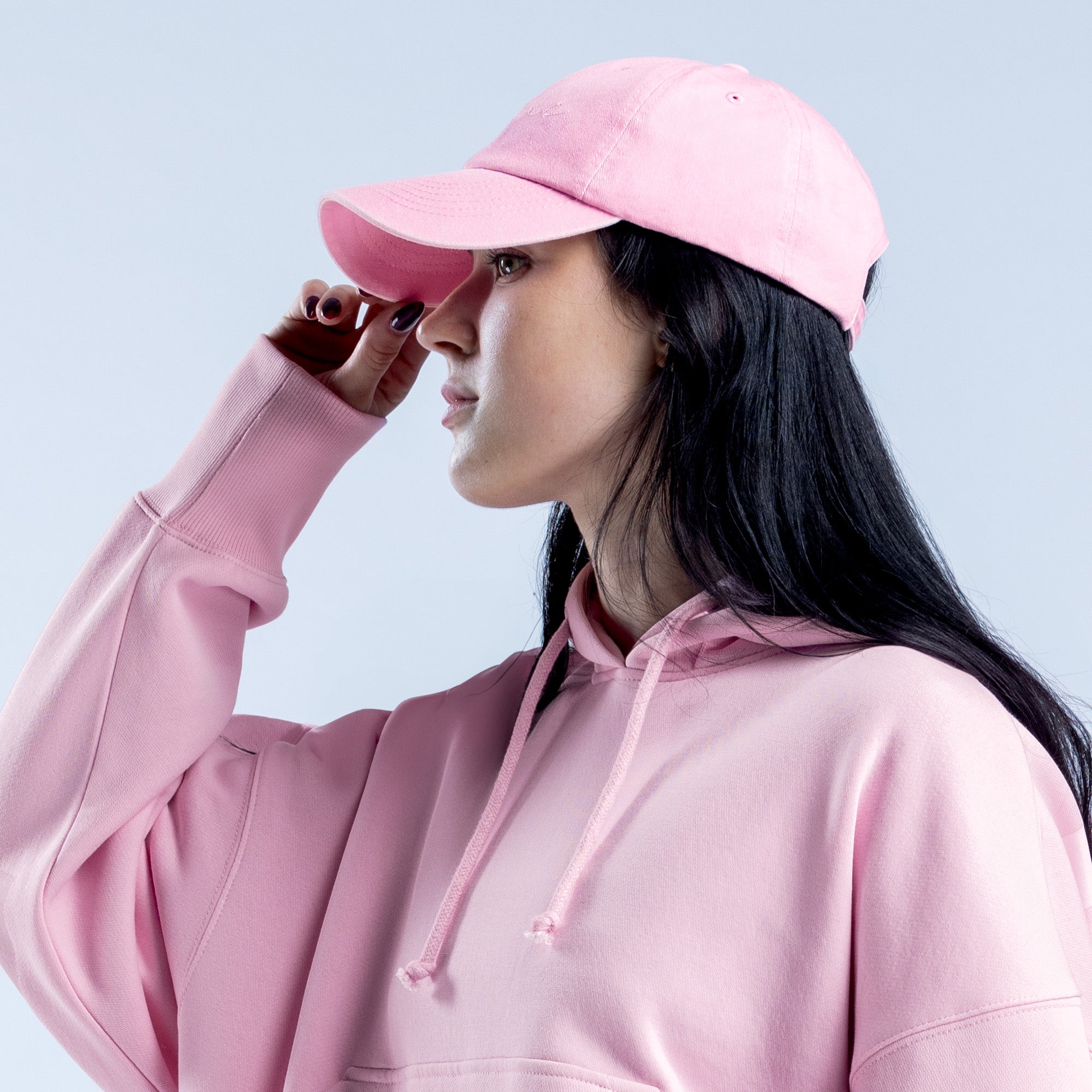 Gorra DFYNE Script Mujer Rosas Claro Rosas | 7894-HKVRY