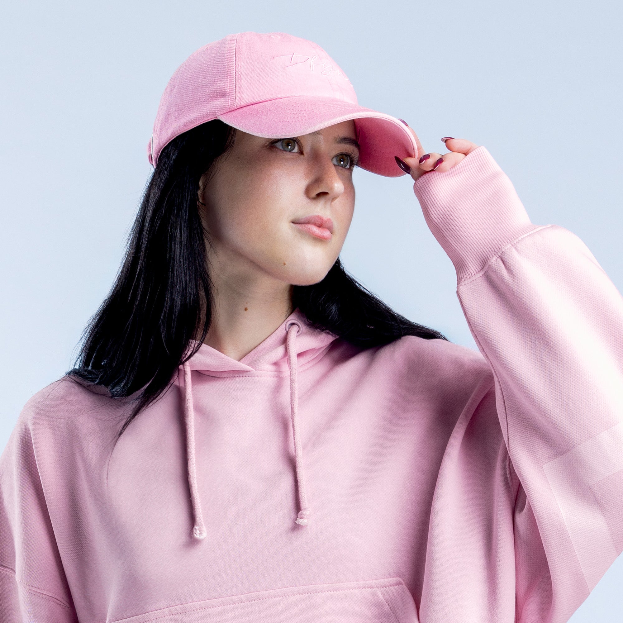 Gorra DFYNE Script Mujer Rosas Claro Rosas | 7894-HKVRY