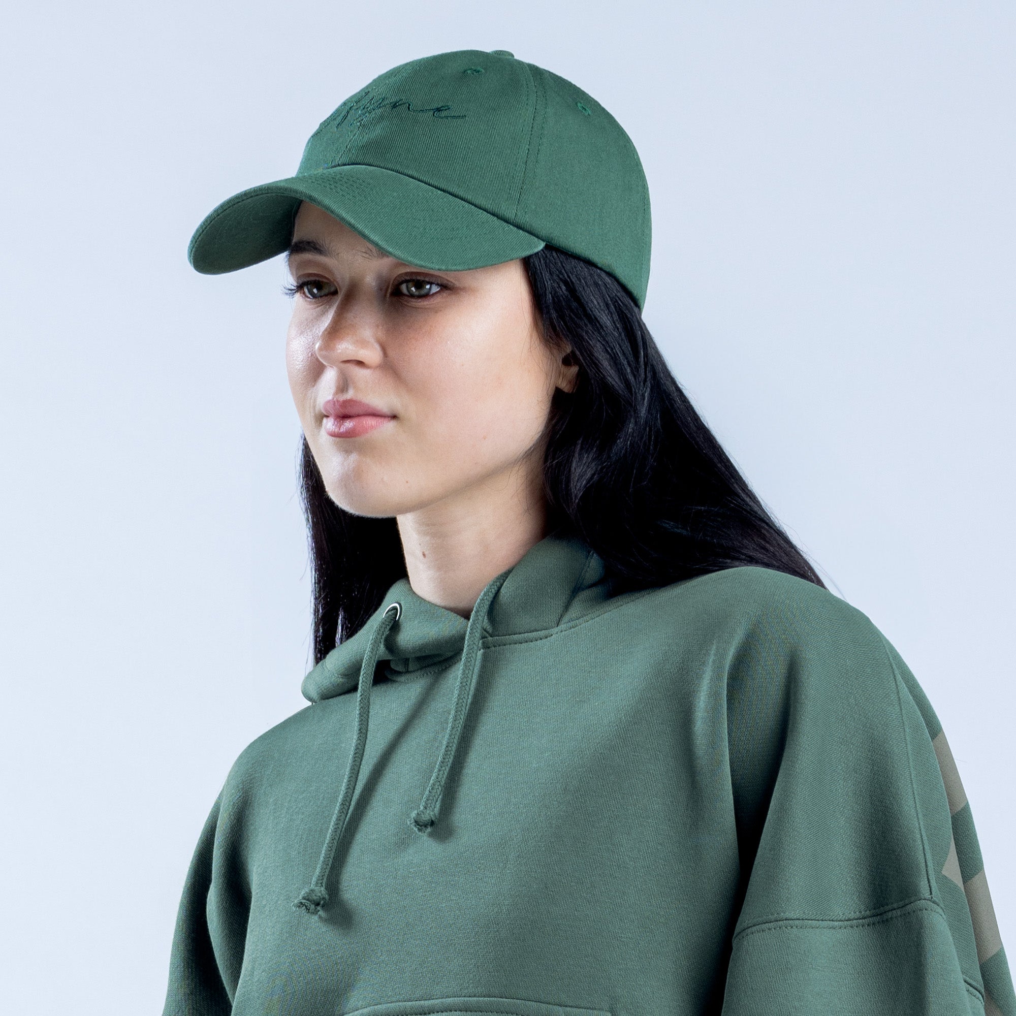 Gorra DFYNE Script Mujer Verdes | 4871-EWACJ