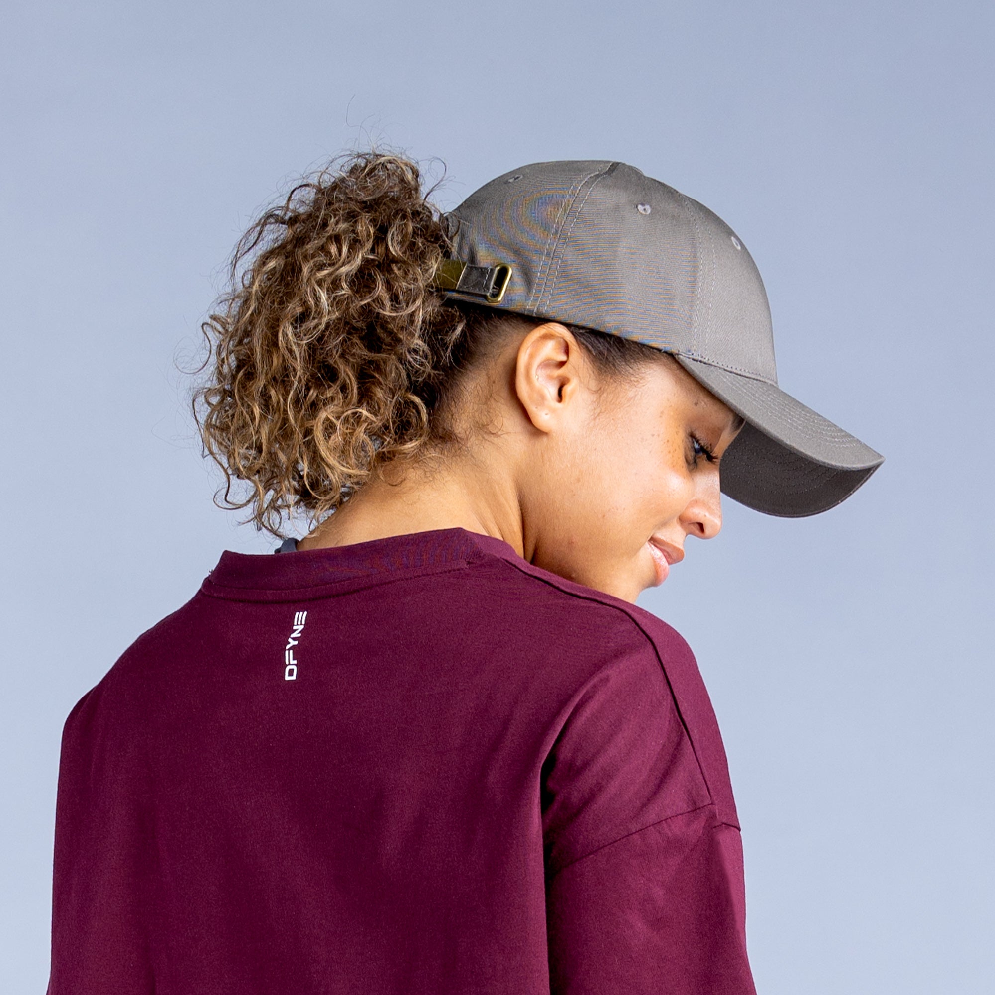Gorra DFYNE Signature Mujer Chocolate Marrom | 2396-TCSRN