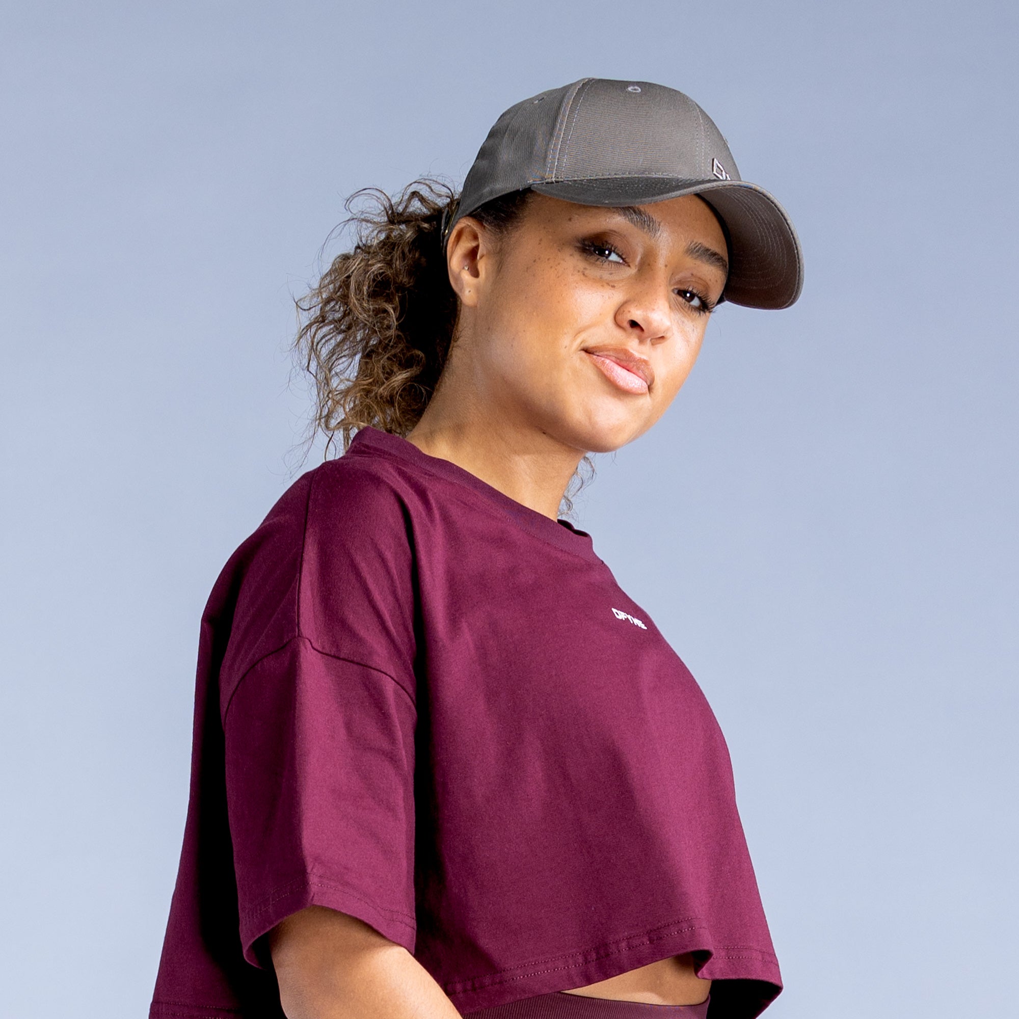 Gorra DFYNE Signature Mujer Chocolate Marrom | 2396-TCSRN