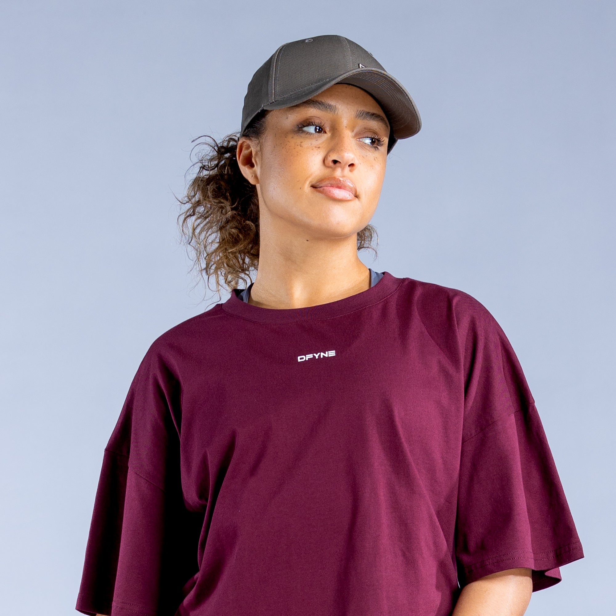 Gorra DFYNE Signature Mujer Chocolate Marrom | 2396-TCSRN