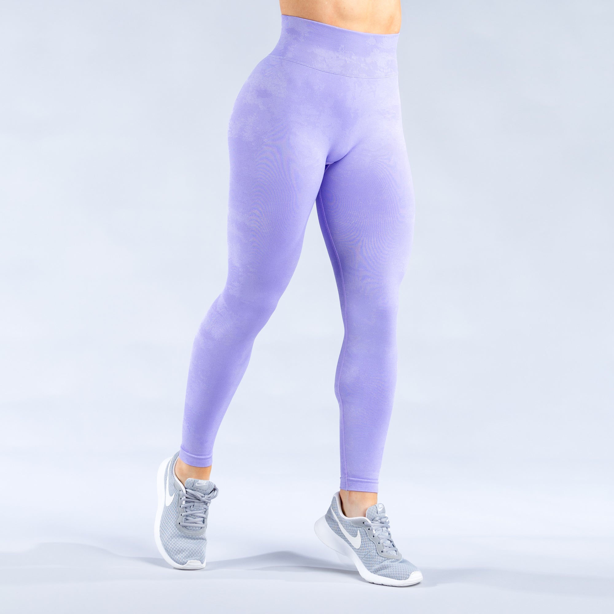 Leggins DFYNE Dynamic Mist Mujer Blancos | 5824-KYFVC