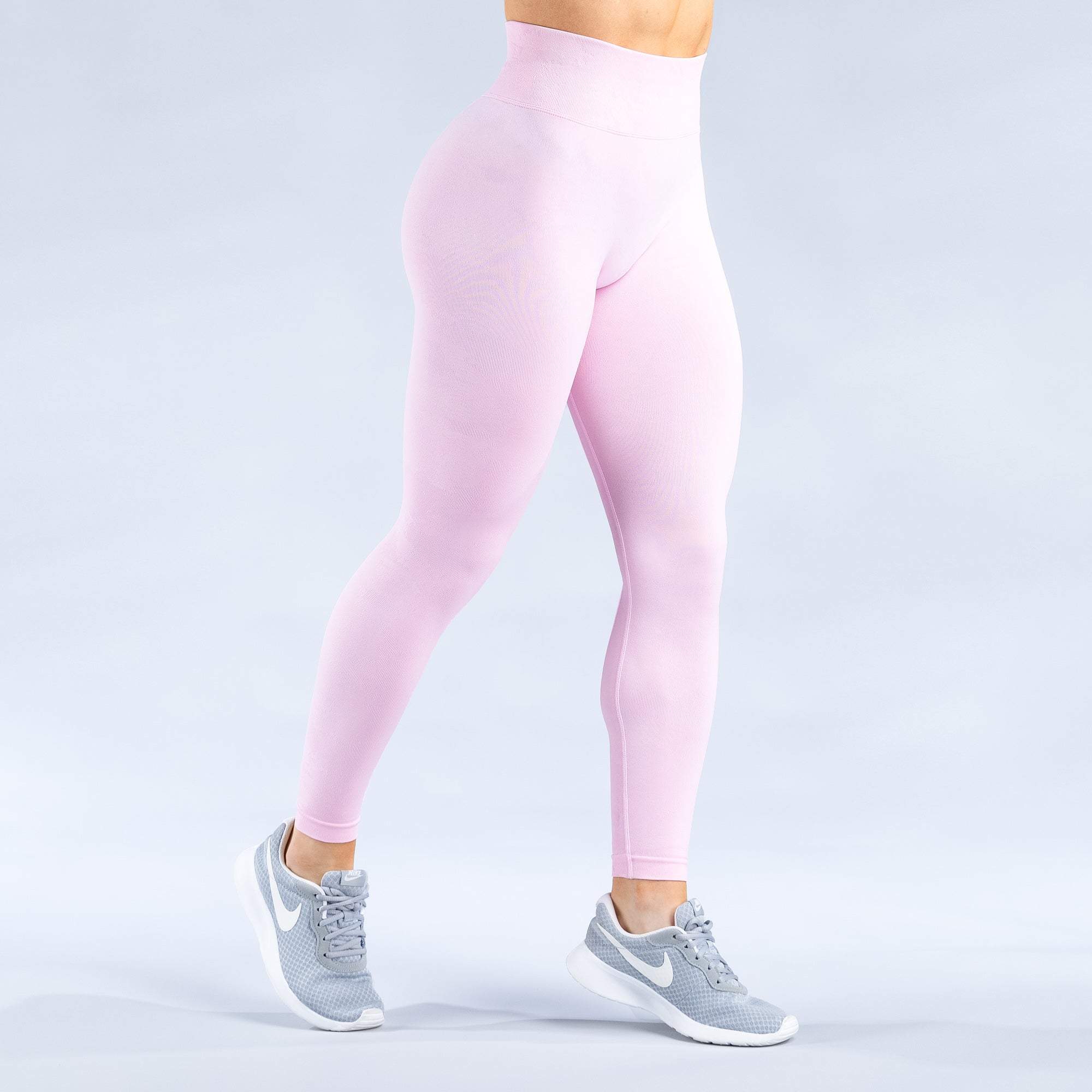 Leggins DFYNE Dynamic Mist Mujer Rosas Claro Rosas Blancos | 8742-YWUXO