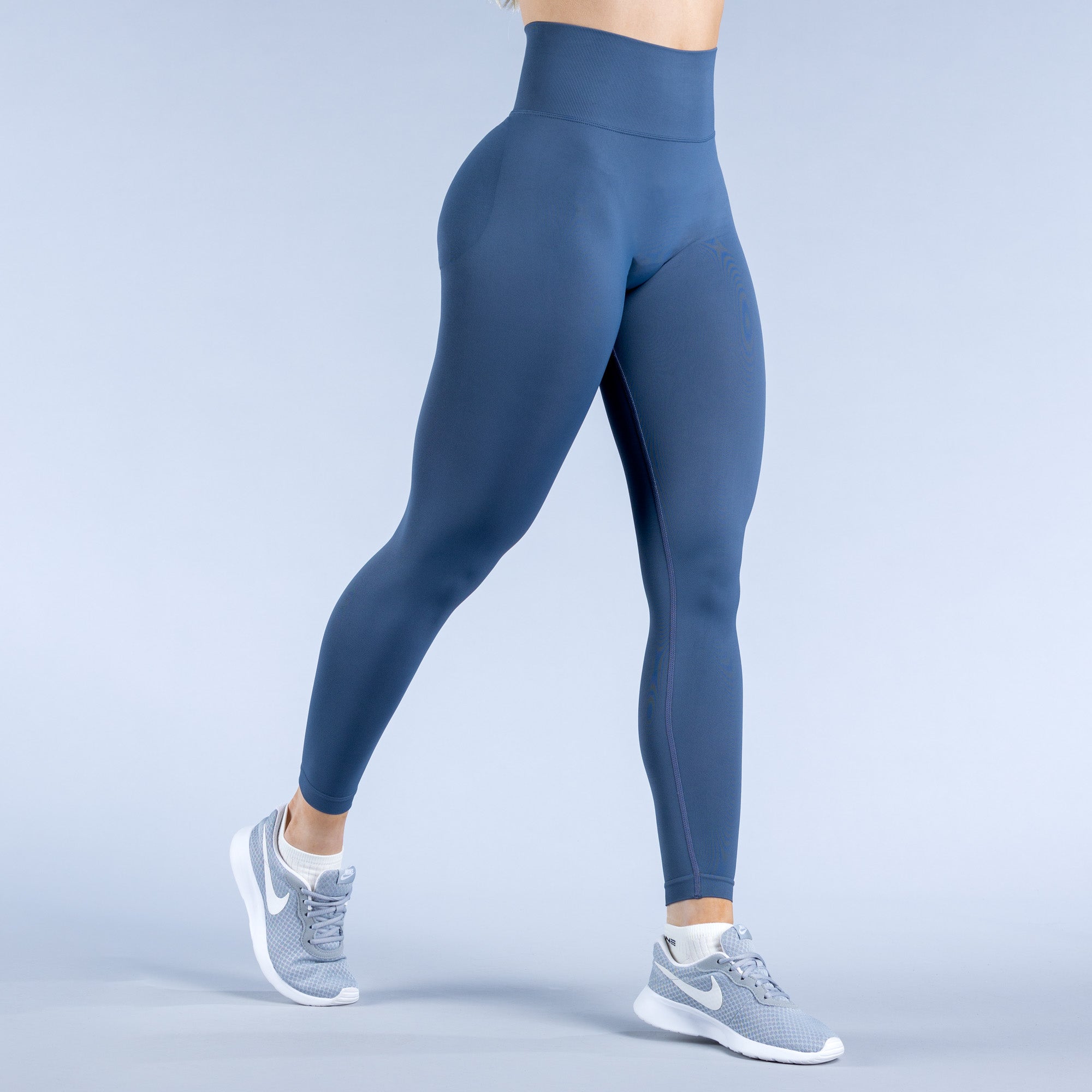 Leggins DFYNE Dynamic Mujer Azules Oscuro | 5190-ZRAXS