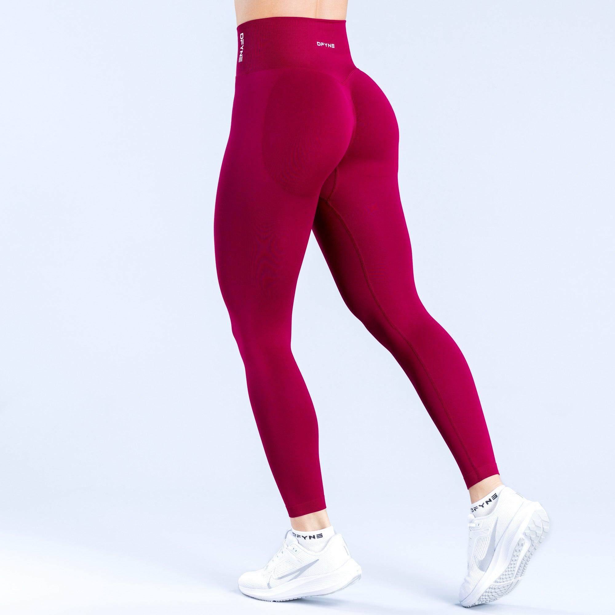 Leggins DFYNE Dynamic Mujer Fucsia | 4018-QLMET