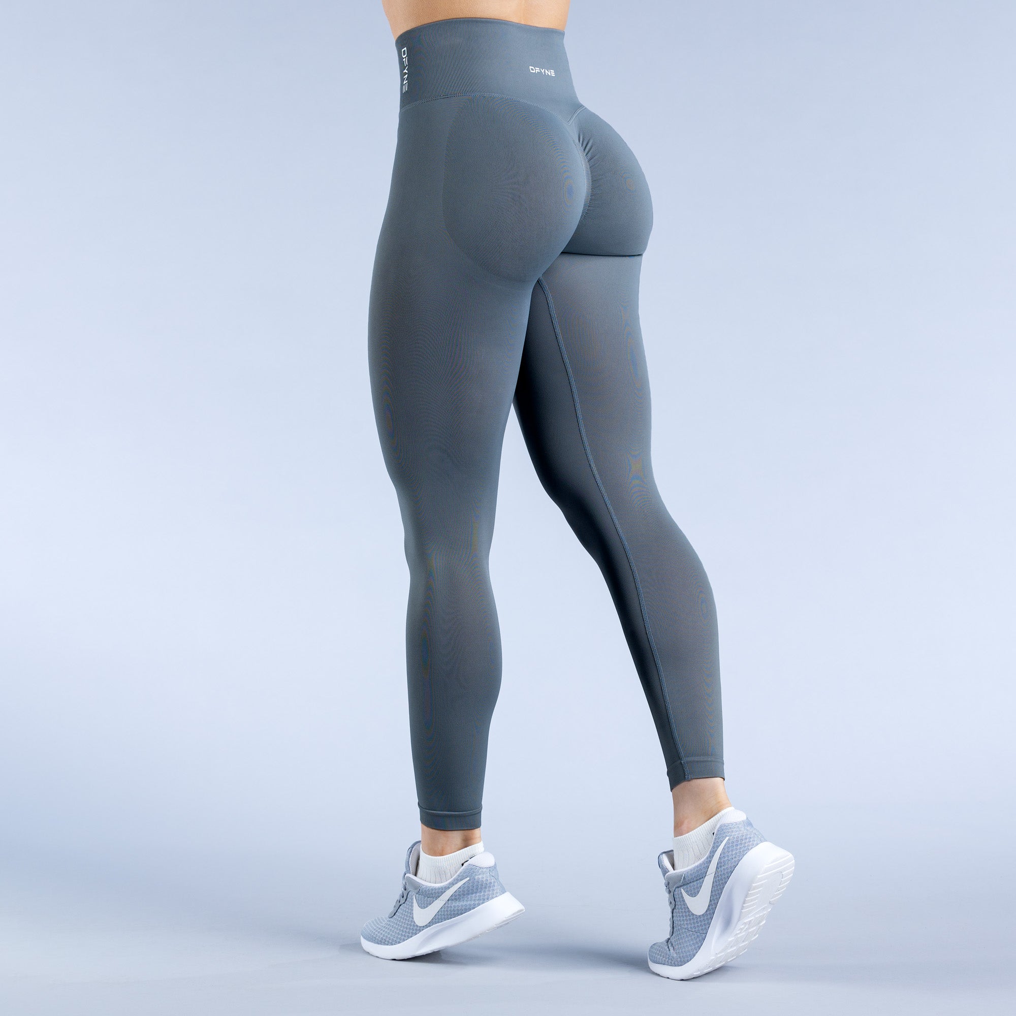 Leggins DFYNE Dynamic Mujer Grises | 3984-TAPVH