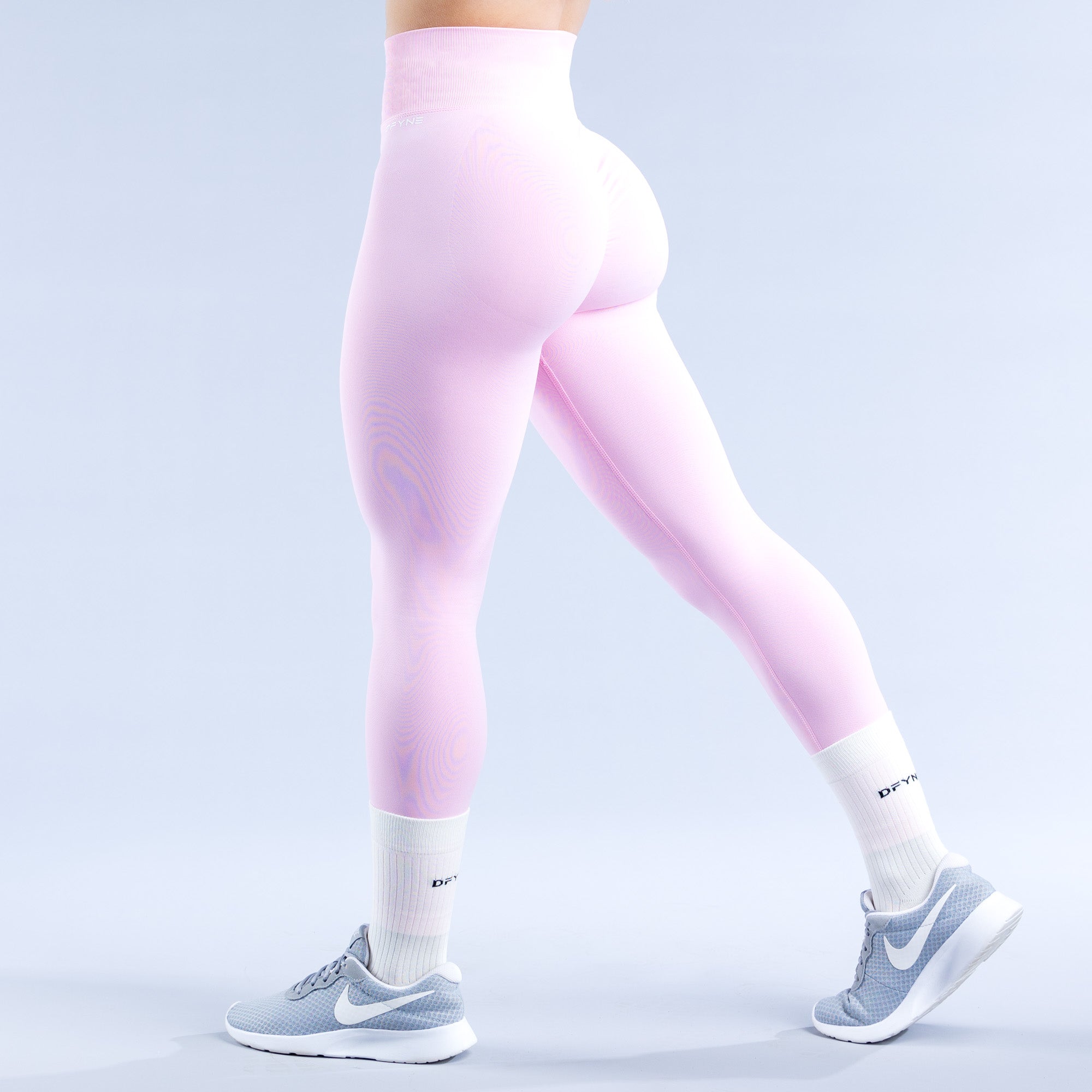 Leggins DFYNE Dynamic Mujer Rosas Claro Rosas | 5769-XPEVZ