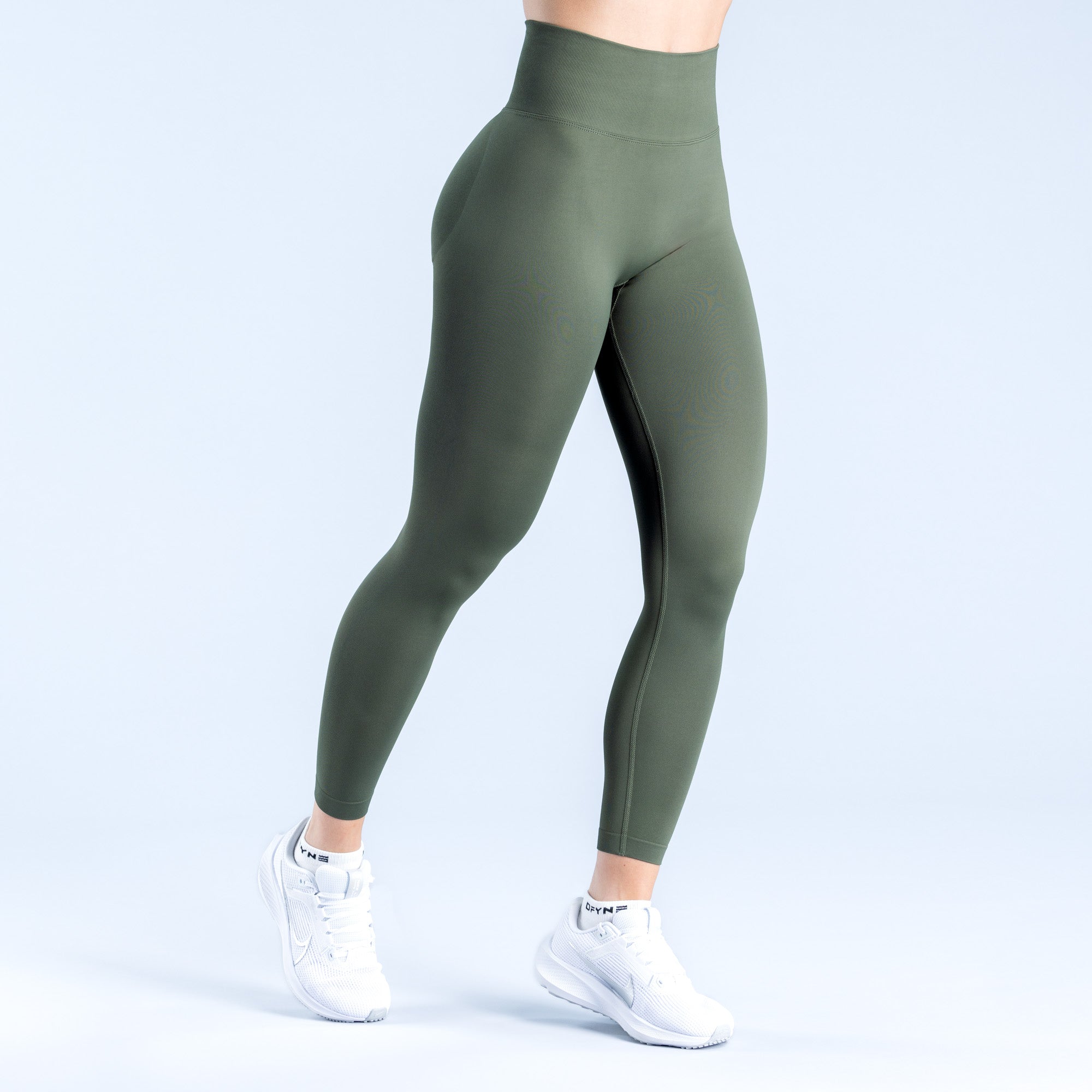 Leggins DFYNE Dynamic Mujer Verde Oliva | 1085-AOFKV