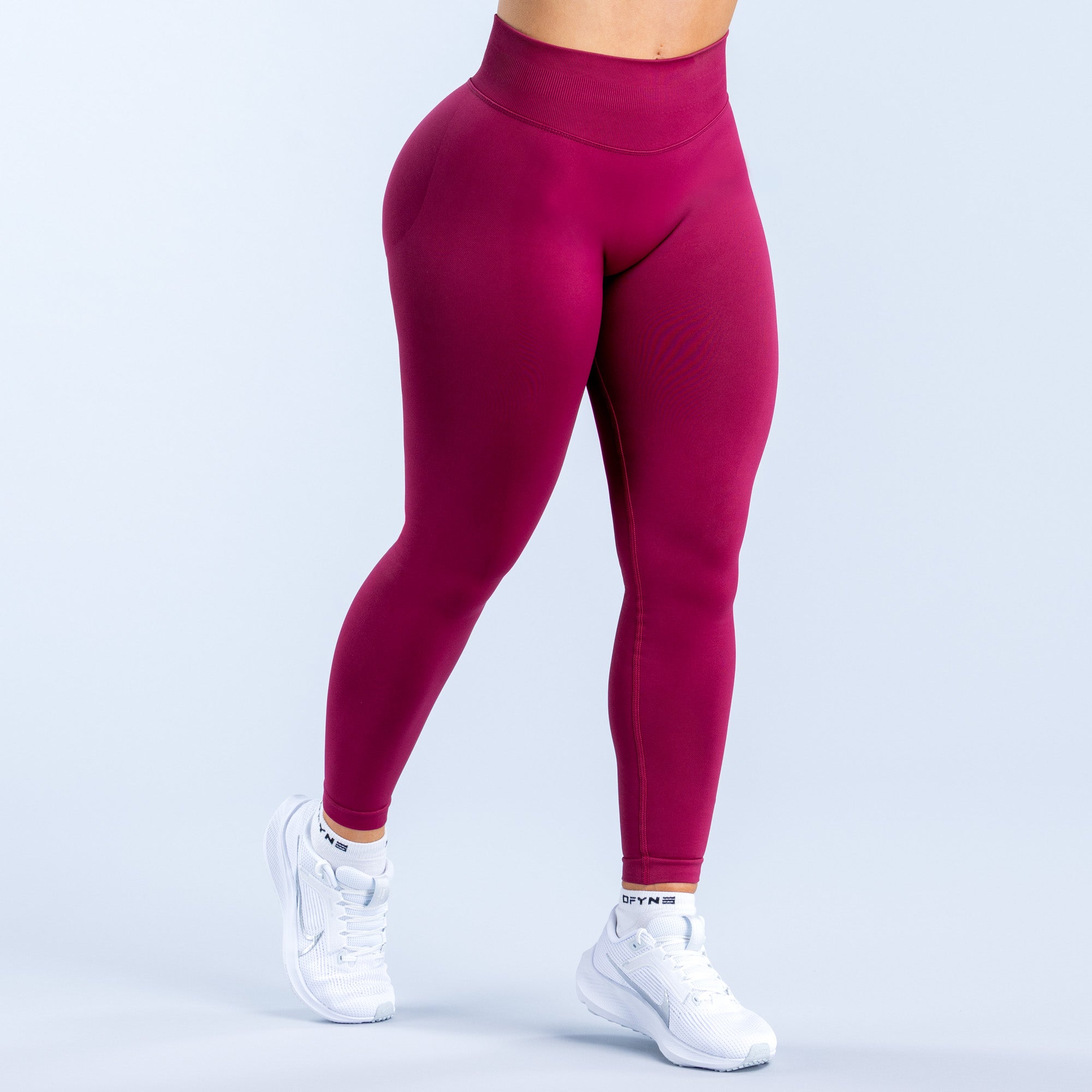 Leggins DFYNE Impact Mujer Fucsia | 4065-IEYAQ