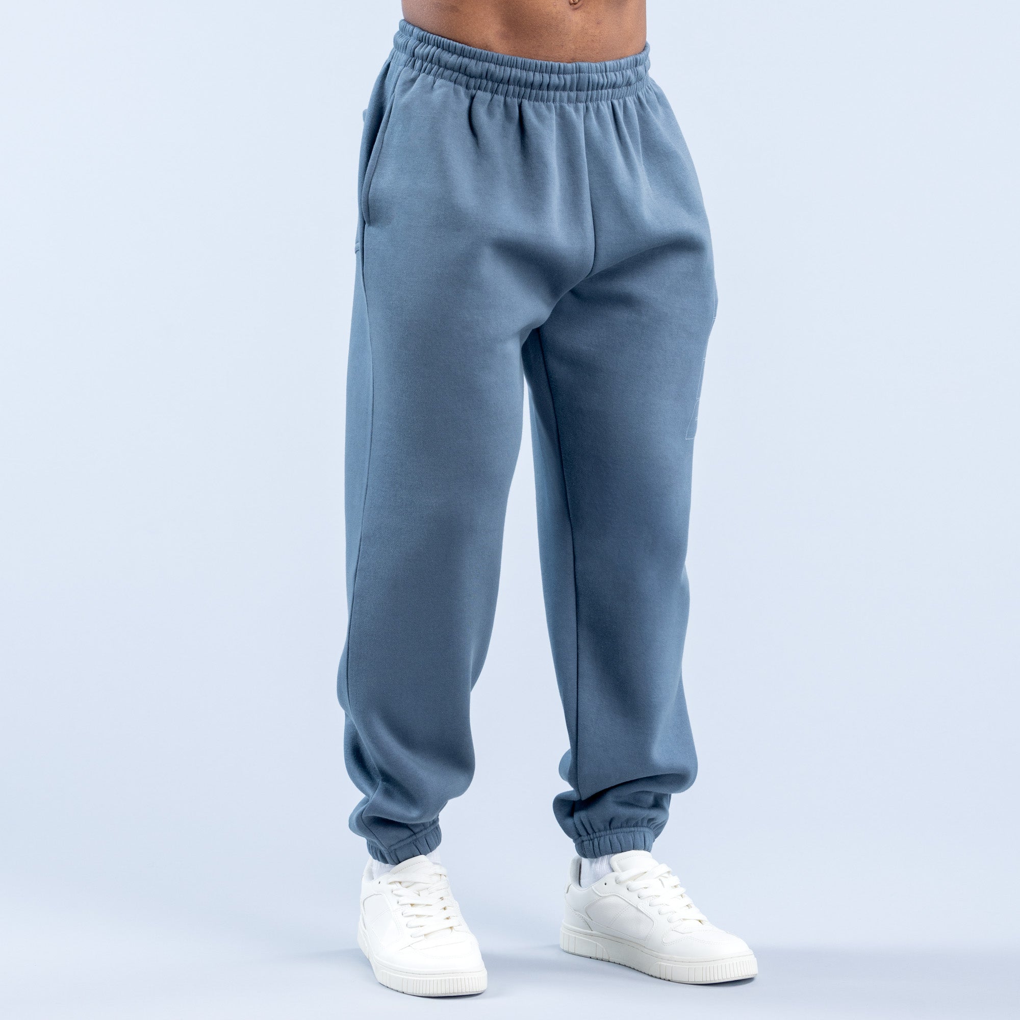 Pantalon Jogger DFYNE Recharge Graphic Hombre Grises | 3670-ETJHK
