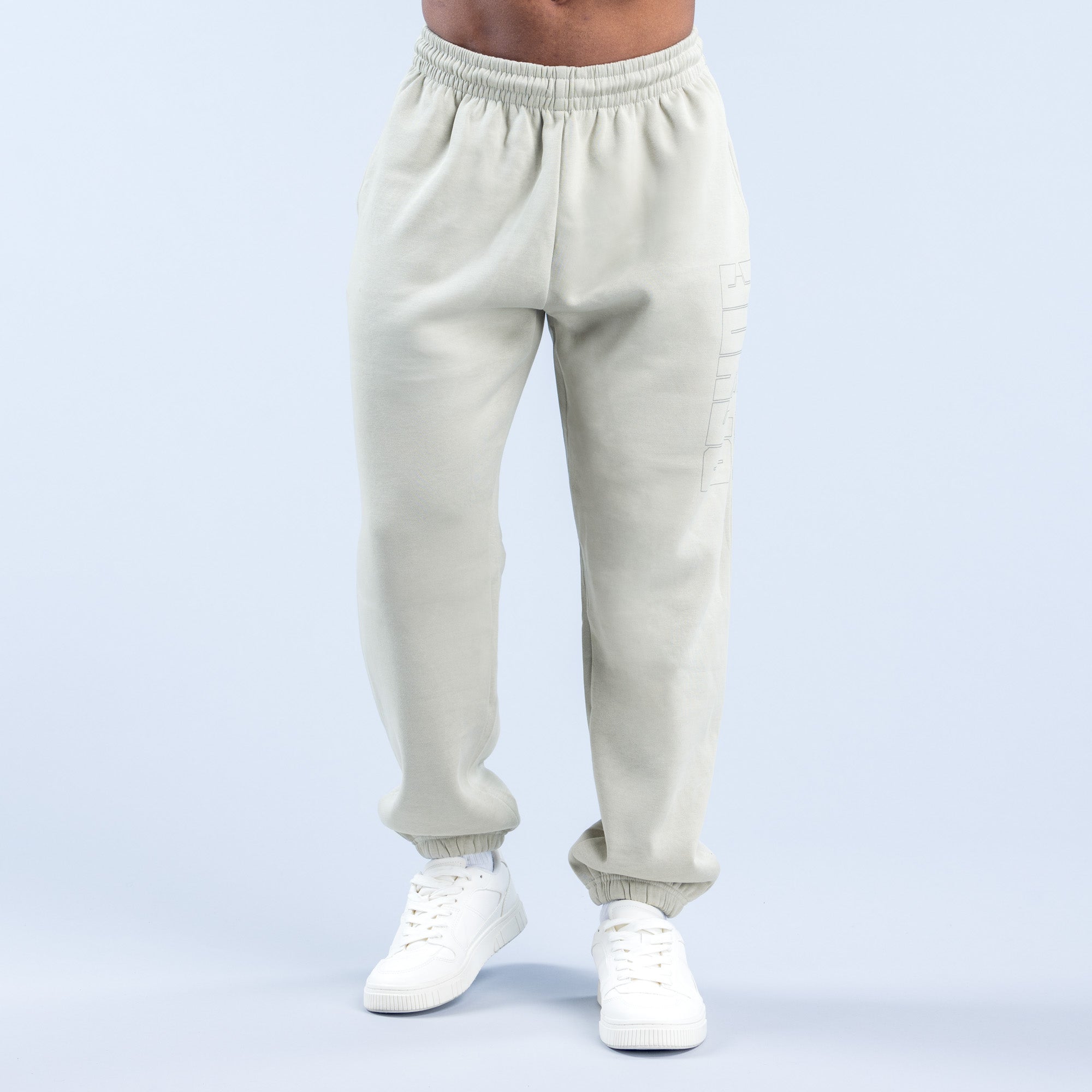 Pantalon Jogger DFYNE Recharge Graphic Hombre Grises | 2150-WFBZT