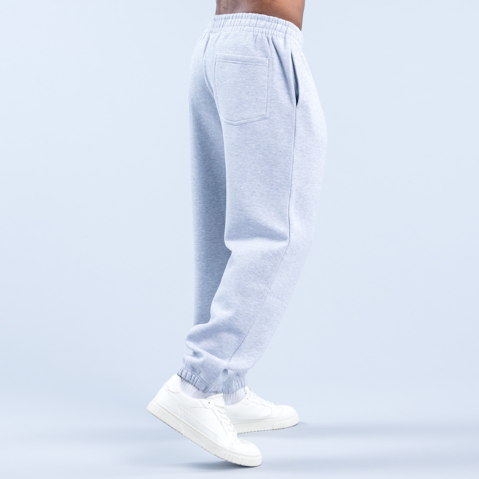 Pantalon Jogger DFYNE Recharge Graphic Hombre Grises | 9438-STNBP