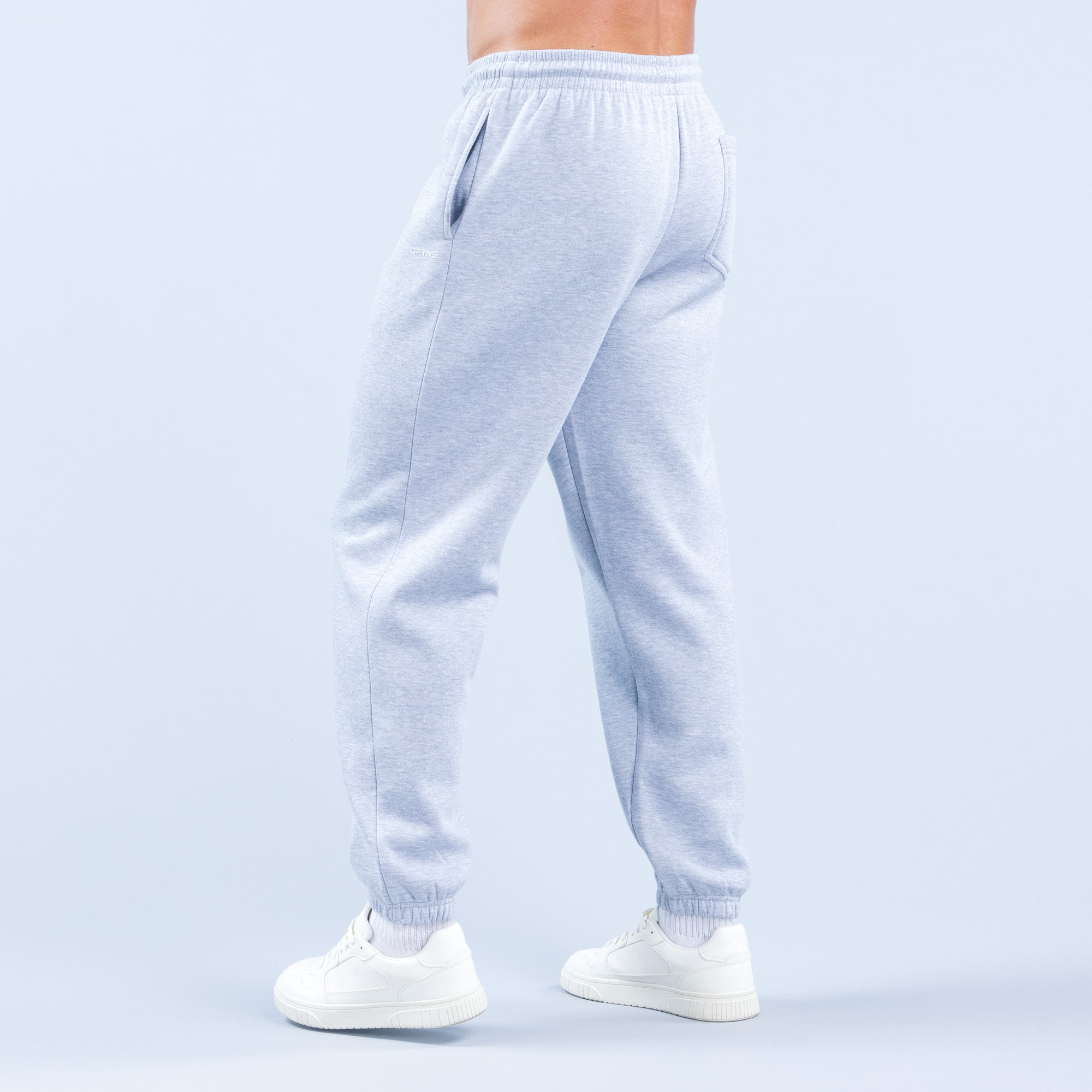 Pantalon Jogger DFYNE Recharge Hombre Grises | 5980-GBFLJ