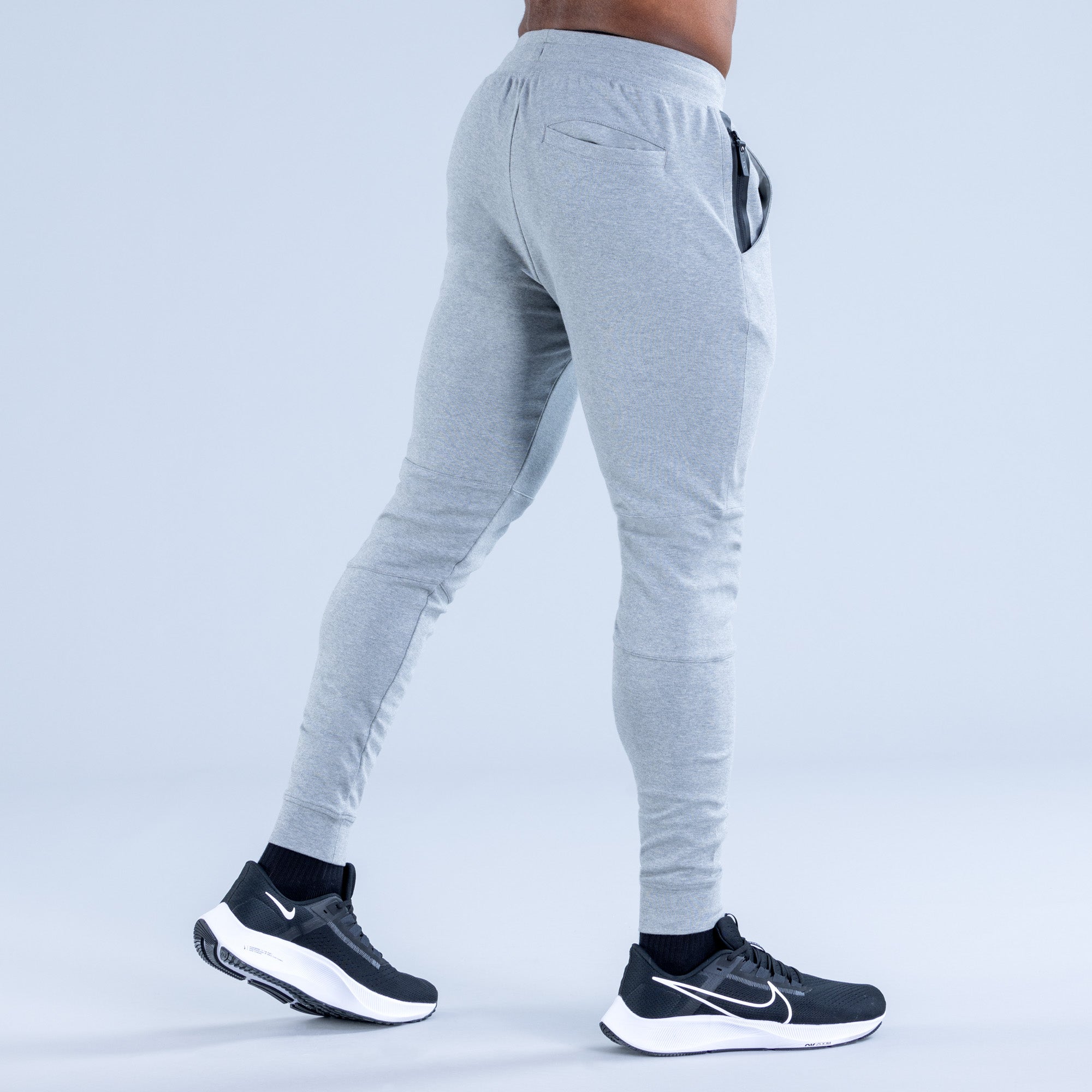 Pantalon Jogger DFYNE Stealth Tapered Hombre Grises | 7512-MSGZE